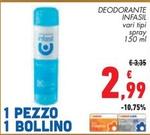 Offerta per Infasil - Deodorante a 2,99€ in Conad