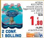 Offerta per Rocchetta - Acqua a 1,8€ in Conad
