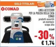 Offerta per Conad - Linea Accessori Per La Pulizia Della Casa a 1,74€ in Conad
