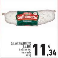 Offerta per Galbani - Salame Galbanetto a 11,34€ in Conad