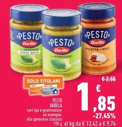 Offerta per Barilla - Pesto a 1,85€ in Conad
