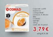 Offerta per Conad - Capsule Caffè Espresso Compatibill Lavazza A Modo Mio a 3,79€ in Conad