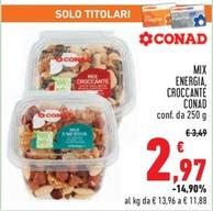 Offerta per Conad - Mix Energia, Croccante a 2,97€ in Conad
