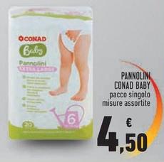 Offerta per Conad Baby - Pannolini a 4,5€ in Conad City