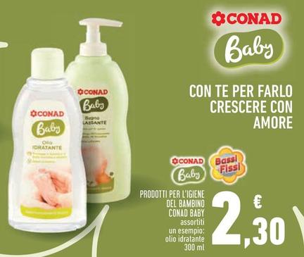 Offerta per Conad Baby - Prodotti Per L'igiene Del Bambino a 2,3€ in Conad City