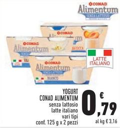 Offerta per Conad - Yogurt Alimentum a 0,79€ in Conad City