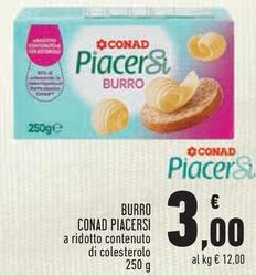 Offerta per Conad Piacersi - Burro a 3€ in Conad City