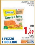Offerta per Orogel - Carote A Fette a 1,49€ in Conad City