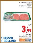 Offerta per Fileni - Hamburger Bio a 3,99€ in Conad City