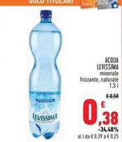 Offerta per Levissima - Acqua a 0,38€ in Conad Superstore
