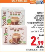 Offerta per Foodness - Capsule Compatibili Dolce Gusto a 2,99€ in Conad Superstore