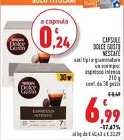 Offerta per Nescafé - Capsule Dolce Gusto a 6,99€ in Conad Superstore