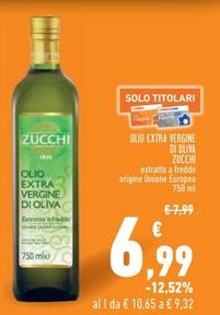 Offerta per Zucchi - Olio Extra Vergine Di Oliva a 6,99€ in Conad Superstore