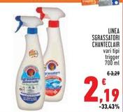 Offerta per Chanteclair - Linea Sgrassatori a 2,19€ in Conad Superstore