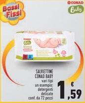 Offerta per Conad Baby - Salviettine  a 1,59€ in Conad Superstore