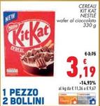 Offerta per Nestlè - Cereali Kit Kat a 3,19€ in Conad Superstore