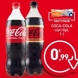 Offerta per Coca Cola a 0,99€ in Spazio Conad