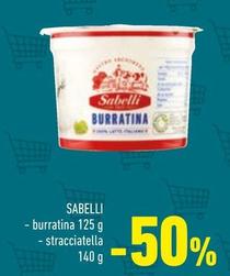 Offerta per Sabelli - Burratina in Conad