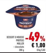 Offerta per Muller - Dessert O Mousse Proteici a 1€ in Conad