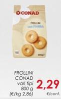 Offerta per Conad - Frollini a 2,29€ in Conad
