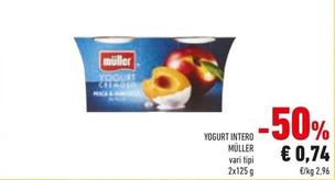 Offerta per Muller - Yogurt Intero a 0,74€ in Conad