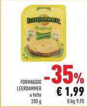 Offerta per Leerdammer - Formaggio a 1,99€ in Conad City