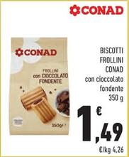 Offerta per Conad - Biscotti Frollini a 1,49€ in Conad City