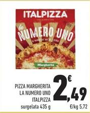 Offerta per Italpizza - Pizza Margherita La Numero Uno a 2,49€ in Conad City