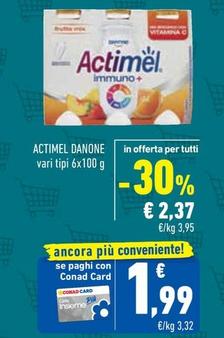 Offerta per Danone - Actimel a 2,37€ in Conad Superstore