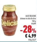 Offerta per Delicius - Alici a 4,99€ in Conad Superstore