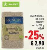 Offerta per Principe - Riso Integrale Biologico a 2,9€ in Conad Superstore