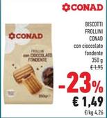 Offerta per Conad - Biscotti Frollini a 1,49€ in Conad Superstore