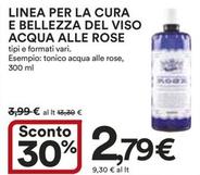 Offerta per Acqua Alle Rose - Linea Per La Cura E Bellezza Del Viso a 2,79€ in Ipercoop