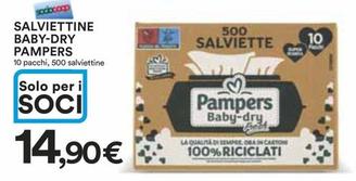 Offerta per Pampers - Salviettine Baby-dry a 14,9€ in Ipercoop