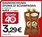 Offerta per Spuma Di Sciampagna - Bagnoschiuma a 3,29€ in Ipercoop