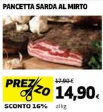 Offerta per Pancetta Sarda Al Mirto a 14,9€ in Coop