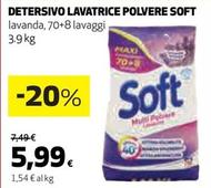 Offerta per  Soft - Detersivo Lavatrice Polvere a 5,99€ in Coop