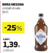 Offerta per Messina - Birra a 1,39€ in Coop
