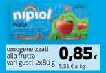 Offerta per Nipiol - Omogeneizzati Alla Frutta a 0,85€ in Coop