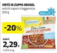 Offerta per Orogel - Virtù Di Zuppa a 2,29€ in Coop