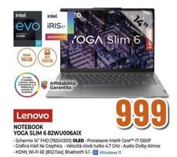 Offerta per Lenovo - Notebook Yoga Slim 6 82WU006AIX a 999€ in Pancani