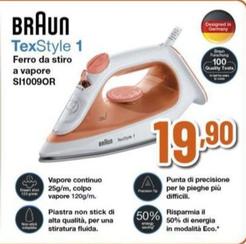Offerta per Braun - Ferro Da Stiro A Vapore Si1009or a 19,9€ in Pancani