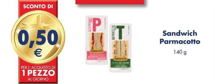 Offerta per Parmacotto - Sandwich in Esselunga