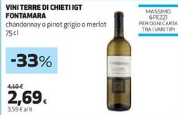 Offerta per  Fontamara - Vini Terre Di Chieti IGT a 2,69€ in Coop