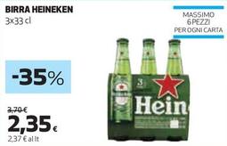 Offerta per Heineken - Birra a 2,35€ in Coop