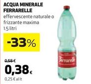 Offerta per Ferrarelle - Acqua Minerale a 0,38€ in Coop