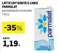 Offerta per Parmalat - Latte UHT Bontà E Linea a 1,19€ in Coop