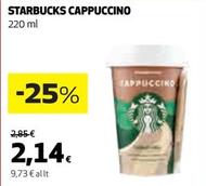 Offerta per Starbucks - Cappuccino a 2,14€ in Coop