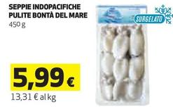 Offerta per Bontà Del Mare - Seppie Indopacifiche Pulite a 5,99€ in Coop