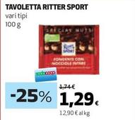 Offerta per Ritter Sport - Tavoletta a 1,29€ in Ipercoop